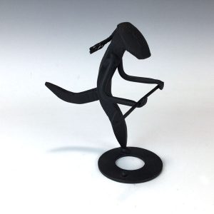 Field Hockey Girl Railroad Spike